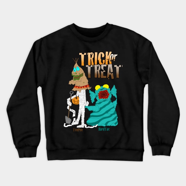 Tric or Treet Crewneck Sweatshirt by EJTees